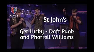 St John’s perform ‘Get Lucky’ by Daft Punk and Pharrell Williams (2020)