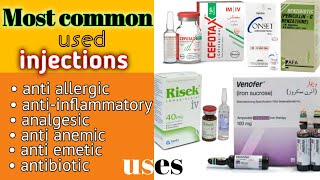 commonly used injections|common injections routes and their uses|medical knowledge pk