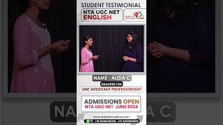 NTA UGC NET English | Alida | NET December 2023 | Classroom & Online Coaching | Apple B Academy