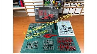 Revell 1:24, Ferrari F2007 - Box Review