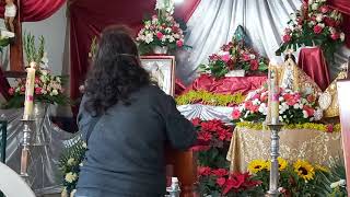 Virgen de Juquila festejo en Cañada Alejandro, Tlaxiaco.