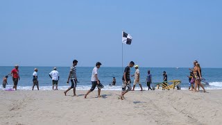 VAGATOR BEACH on a SATURDAY || Goa