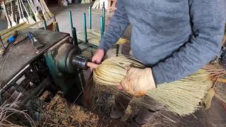 Tumut Brooms - Broom making