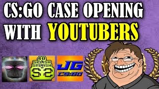 CSGO CASE OPENING! w/ 40SplishSplash Chipsflickan & Jay