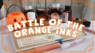 Orange ink battle!