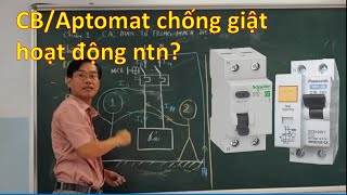 CB/Aptomat chống giật hoạt động dựa trên nguyên lý gì?