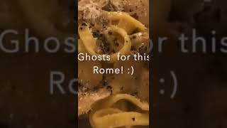 Ditched Ghosts for food | Free walking tour | Travel Tips | Europe | Italy #travel #tips #solo