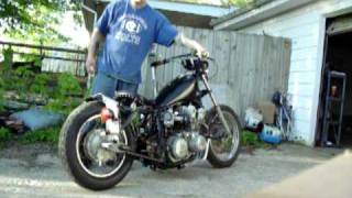 OLD SKOOL 1982 HONDA CB750 BOBBER PROJECT