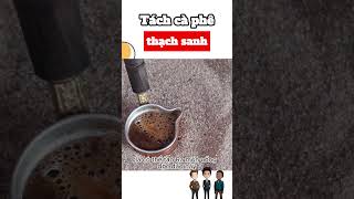 Tách cà phê thạch sanh #short