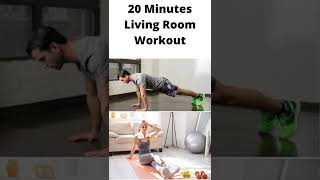 20 Minutes Living Room Workout | Indoor Workout | #shorts