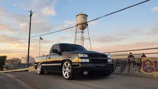 NBS Silverado gets 22in wheels!