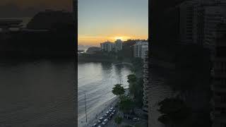 Por do sol em Niterói - RJ.