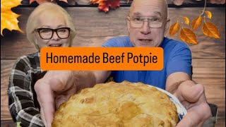 “Homemade Amish Beef Pot Pie & A Near Miss! Join Me for Dinner and Drama!”