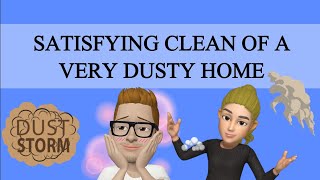 Dust dust everywhere | Watch me clean |Satisfying cleaning results