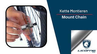 Licorne Bike Kette montieren (Licorne Bike Mount Chain)