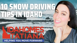 10 Snow driving TIPS in Idaho | safety tips