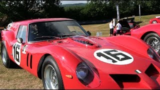 Ferrari Owners club Concours with F40, F50, LA Ferrari, 250's, 275's, 330,166, 550,360,430,599, F12