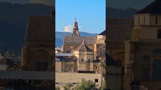 El #puenteromano desde la #azotea de la #torredelacalahorra. #cordoba #andalucia #españa.