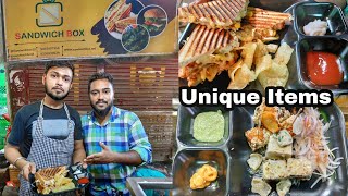 দিল্লি,বোম্বের Famous Street Food🔥,এখন Howrah মধ্যে😱 || Sandwich Box ❤ || TheBhukkarBanty