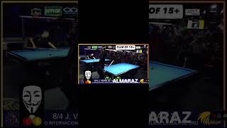 #Almaraz Run of 16. Around the world of #billiards #anonymousbilliards #3cushions #3bandas #billar