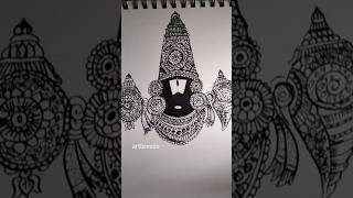 Balaji Mahaprabhu drawing with pen #balaji #penart #artshortsvideo #shortfeed