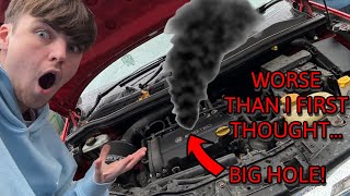 FIXING MY BROKEN CAR!