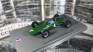 Spark 1/43 Jim Clark Lotus 35 Winner XXV Grand Prix Automobile de Pau F2 1965