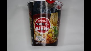 Cup Noodle Review in Singapore 新加坡杯面 | Acecook IPPIN shoyu flavour Ramen