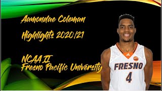 Aamondae Coleman Highlights NCAA II