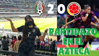 MÉXICO LE GANA A COLOMBIA EN EL AZTECA ! | FUTBOL FEMENIL