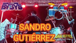 BATERISTA DE LOS BYBYS SANDRO GUTIÉRREZ