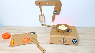 How to Make Kitchen Utensils from Cardboard | DIY project