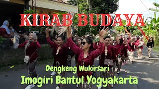 KIRAB BUDAYA MERTI DUSUN Padukuhan Dengkeng Wukirsari Imogiri Bantul DIY