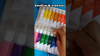 #unboxing Crafts 4 All 24 Acrylic paint Set kit | #creative #diy #art #satisfying