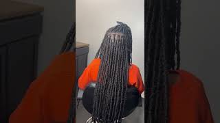 Soft loc touch up  #softlocs #retwist  #distressedlocs