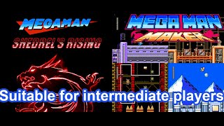 Mega Man - Shedrel's Rising level pack full game playthrough - 洛克人製作大師 Mega Man Maker