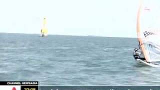 Channel News Asia 10 Jan 10 - SIM 29th Singapore Windsurfing Open