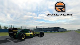 F1 1992 in rFactor - Onboard | Donington Park with X360 Controller