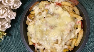 Chicken Cheese French Fries 🍟 #cooking #frenchfries #recipe #uae #cookingvideo #yummyfood