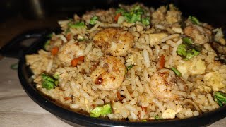 mix fried rice recipe|Street style prawn egg fried rice| @resanicookingshow5616