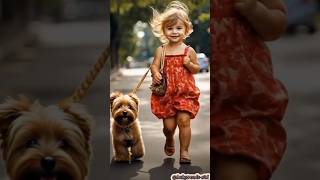 baby fashionshow and dogs #shorts #cutebaby #babyviralshorts #baby #trending #viralshorts