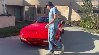 Porsche 944 Turbo cold start