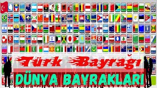 Türk Bayrağı ve Dünya Bayraklarının ; Anlamları  - Ülke Bayraklarının Şaşırtıcı Anlamları ...!