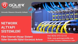 Fiber İnternet Altyapı Sistemi Güler Güvenlik Dijital Gücünüzü Artırın