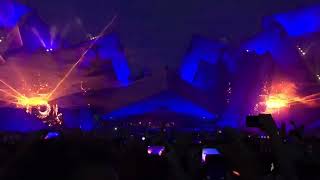 Adam Beyer at Awakenings Festival 2018 (directly before the fireworks)