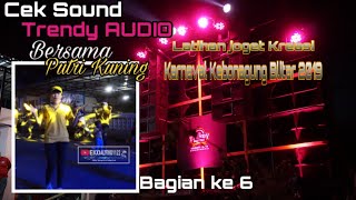 TRENDY AUDIO Cek Sound bersama Putri Kuning & cek sound Sanjaya di Karnaval Kebonagung Blitar 2019