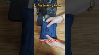 Diy Sanitary Pouch ✨️ #yourownboutique #diyvideos #shortsviral #shorts #ytshorts