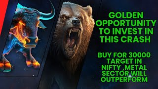 Rare Opportunity To Buy For 30000 Target In NIfty , In Depth Analysis #NIfty #niftyprediction