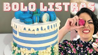 COMO FAZER BOLO LISTRADO EM BUTTERCREAM