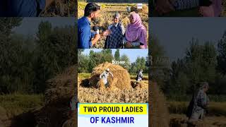 #Watch | Two Proud #Mother's Of Kashmir,Who Still Work in Paddy Fields With Hardwork and Dedication.